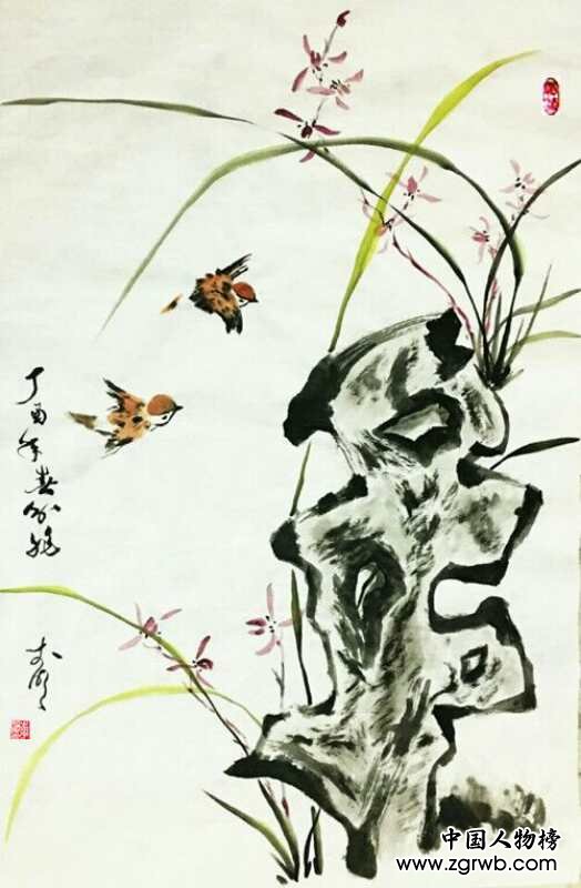 中國(guó)文化進(jìn)萬(wàn)家優(yōu)秀書畫家風(fēng)采展--李明