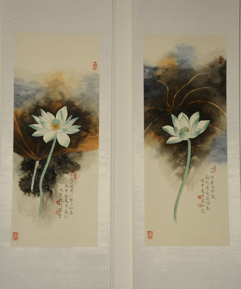 清風徐來——林清泉荷花作品展全國巡展北京首展在中國宋莊開展