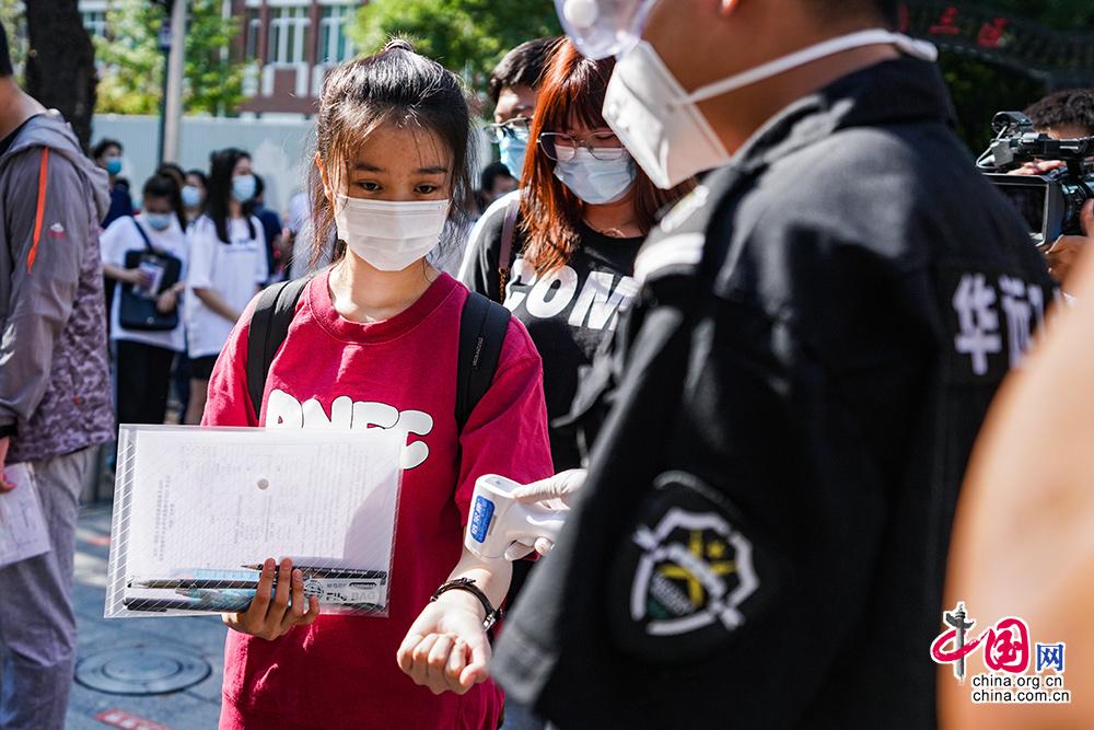 2020年高考拉開帷幕 北京疫情防控措施周密為考生保駕護航[組圖]