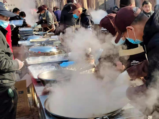 冬至忻州古城千人餃子宴圓滿成功